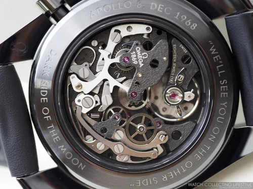 Baselworld 2018 Omega Speedmaster Dark Side of the Moon Apollo 8 Limited Edition. Live Pictures Pricing. WATCH COLLECTING LIFESTYLE